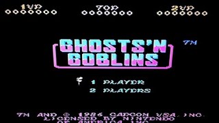 Ghosts N Goblins NES Deathless run [upl. by Vargas412]