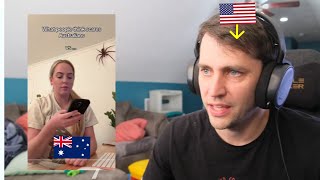 American reacts to The Best Australian TikToks [upl. by Ynnel]