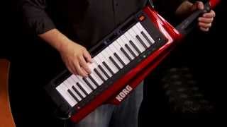 Nova Musik  Korg RK100S Keytar with Rich Formidoni [upl. by Dedra193]