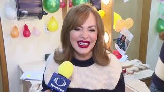 🎈🎂 Cumple de Gaby Spanic en Televisa 2023 Pronto en Vivir de Amor [upl. by Anaujd62]