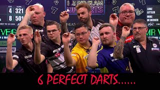 9 Darter Attempts 2024 Grand Slam of Darts [upl. by Delija]