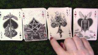 Arcana Tarot Playing Cards amp Reading Playing Cards [upl. by Leahicm]