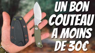 Couteau de cou Omesio  Un super petit couteau fixe en EDC [upl. by Ekusuy]