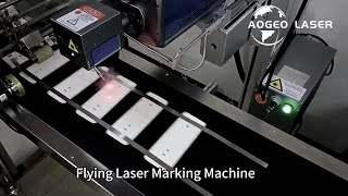 Flying laser marking machine [upl. by Pamela]