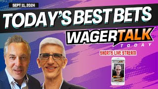 WAGERTALK TODAY BEST BETS  MLB  NFL WK 2  CFB WK 3  Free Picks [upl. by Sualocin479]