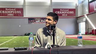 Ohio States Matt Guerrieri on returning to the Buckeyes getting safeties ready recruiting [upl. by Jelene92]