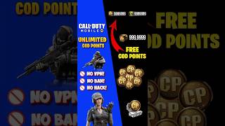 How To Get Free Unlimited Cod Points In Call of Duty Mobile  Free CP Codm [upl. by Ahsimek]