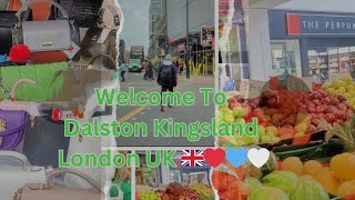 Welcome To Dalston Kingsland  London UK 🇬🇧 walking tour [upl. by Hallagan837]