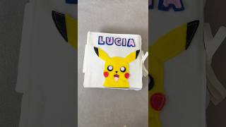 Libro para Lucía con lindo personalizado de Pokemon🧠❤️ niños montessori kidsactivities [upl. by Talley]