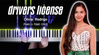 Olivia Rodrigo  drivers license  Piano Cover by Pianella Piano [upl. by Ettevad988]