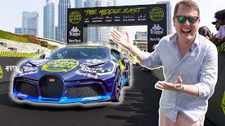 GUMBALL 3000 DUBAI IS GO Bugatti Divo and the COMPLETE START of the 2022 Rally [upl. by Casta]