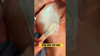 Bean wax for facefacewaxingfacehairremovalwaxingshortsvideo👍🏻 [upl. by Assirral]