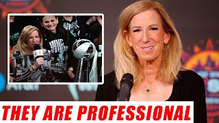 What Cathy Engelbert thinks about the WNBA refereeing controversy Fans need to protect Caitlin Clark [upl. by Ariamo]