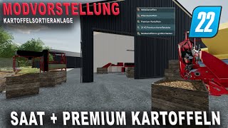 LS22 Modvorstellung  Kartoffelsortieranlage  Kartoffeln veredeln  PCMAC PS4 PS5 XB1 XBS [upl. by Llenej]