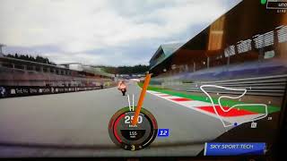 A maverick vinales SI ROMPONO I FRENI DURANTE LA GARA  INCIDENTE MOTO GP STIRIA [upl. by Ardyaf73]