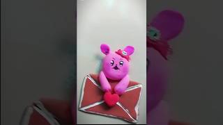 Clay deya letter box 💌 diy clayart clay shortsfeed viral clay claysculpture craft [upl. by Ynnaej]