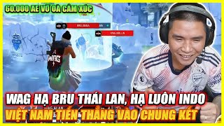 80000 ANH EM VỠ ÒA CẢM XÚC KHI WAG CHẠM MẶT BRU BO CUỐI  HẠ LUÔN INDO  CĂNG THẲNG TÙNG CM BO [upl. by Hill]