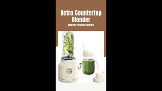 Retro Countertop White Frigidaire Blender  Amazon Review [upl. by Ham689]