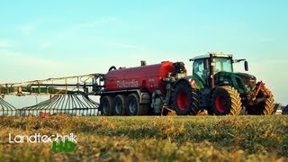 Gülle ausbringen mit Fendt Vario 828 und Rekordia HD [upl. by Neri]