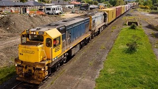 Keeping Busy With KiwiRail Spring 2024 4K [upl. by Anikram]