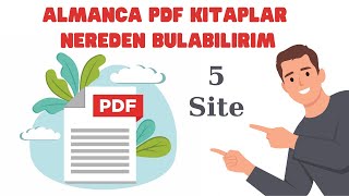 Almanca PDF Kitaplar nereden bulabilirim [upl. by Doughty]