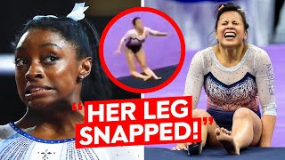 Gymnastics Most DANGEROUS Moments Revealed [upl. by Bauske134]