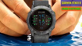 Garmin Fenix 8 Yes Finally Confirmed September Release AMOLED Display and Many More [upl. by Atinihc]