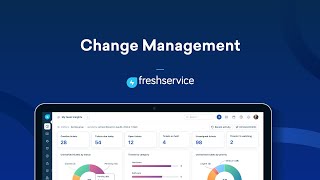 Change Management in Freshservice [upl. by Eneri]