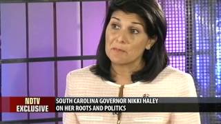 Would never disown my roots Nikki Haley to NDTV [upl. by Ayekram]