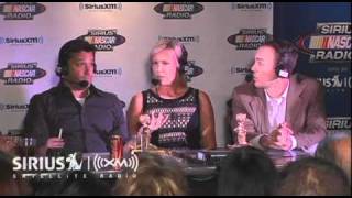 DeLana Harvick Accepts Joey Loganos 2010 Stewie Award  SiriusXM [upl. by Irv]