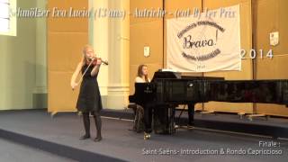 Bravo 2014  cat B  1st Prize  Eva Lucia Schmölzer Autriche  final round [upl. by Anileh]