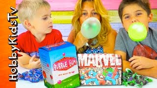 Make Your Own Bubblegum with HobbyMema and the HobbyKids [upl. by Juliette]