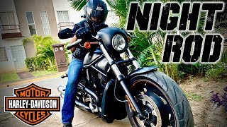 rodando night rod de harley davidson ride test [upl. by Kcirdnek]