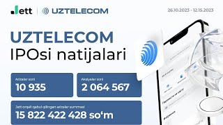 Uztelecom ipo yakunlari Audiosuhbat jett aksiya ipo investor Qambarov [upl. by Ajssatan]