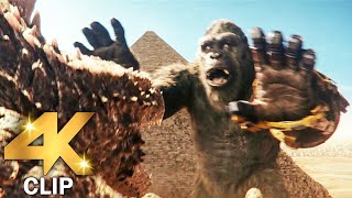 Godzilla Vs Kong  GODZILLA X KONG THE NEW EMPIRE 2024 Movie CLIP 4K [upl. by Kernan658]