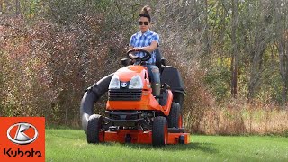 The Kubota TSeries Mower Dependable Comfortable and Designed for More [upl. by Ojillib]