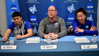 2023 NCAA Tournament Elite 8 Press Conference  CNU [upl. by Inan]