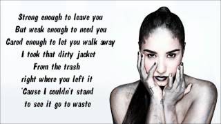 Demi Lovato  In Case Instrumental  Karaoke with lyrics on screen [upl. by Ahsiem386]