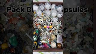 Crystal white capsules 🥰 crystalstores crystals crystalstructure crystalshops quartzcrystals [upl. by Wernick900]