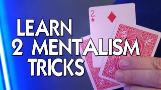 Magic Trick Tutorial Learn 2 Easy Mentalism Tricks [upl. by Shipman]