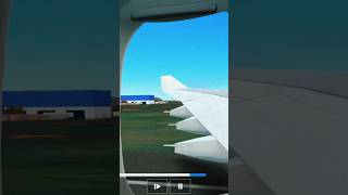 AIRBUS 330300 WINDOWS TAKE OFF VIEW aviation avgeek windowviews airbus330 takeoff plane rfs [upl. by Olrac]