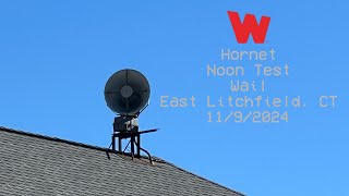 Whelen Hornet  Noon Test  Wail  East Litchfield CT  1192024 [upl. by Bullivant]