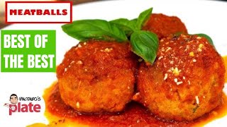 How to Make BEST ITALIAN MEATBALLS [upl. by Annehs692]