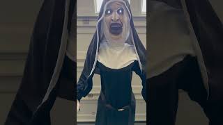 Party City Possessed Nun Animatronic halloween spirithalloween [upl. by Nuahsyd]