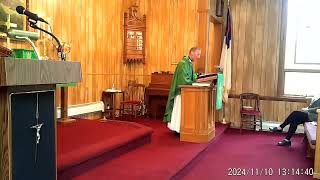 Sermon for 25th Sunday after Pentecost November 10 2024 [upl. by Gustavo]