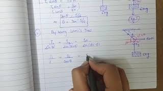 Class 1156 Numericals on Equlibrium of concurrent forces [upl. by Airamat]