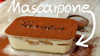 Mascarpone selber machen  Löffelbiskuit backen und Tiramisu machen [upl. by Selene829]