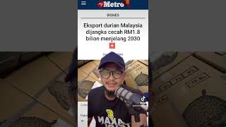 Bumiputera gagal manfaat eksport durian ke China [upl. by Lyrahs]