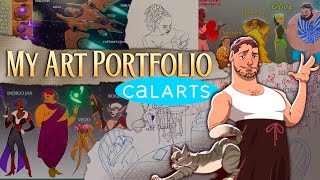 My CalArts Character Animation Portfolio ACCEPTED  Merit Scholarship 2024 [upl. by Nomaj]