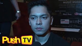 Carlo Aquino ‘happy’ with rumored girlfriend Trina Candaza  Push TV [upl. by Aleyak509]